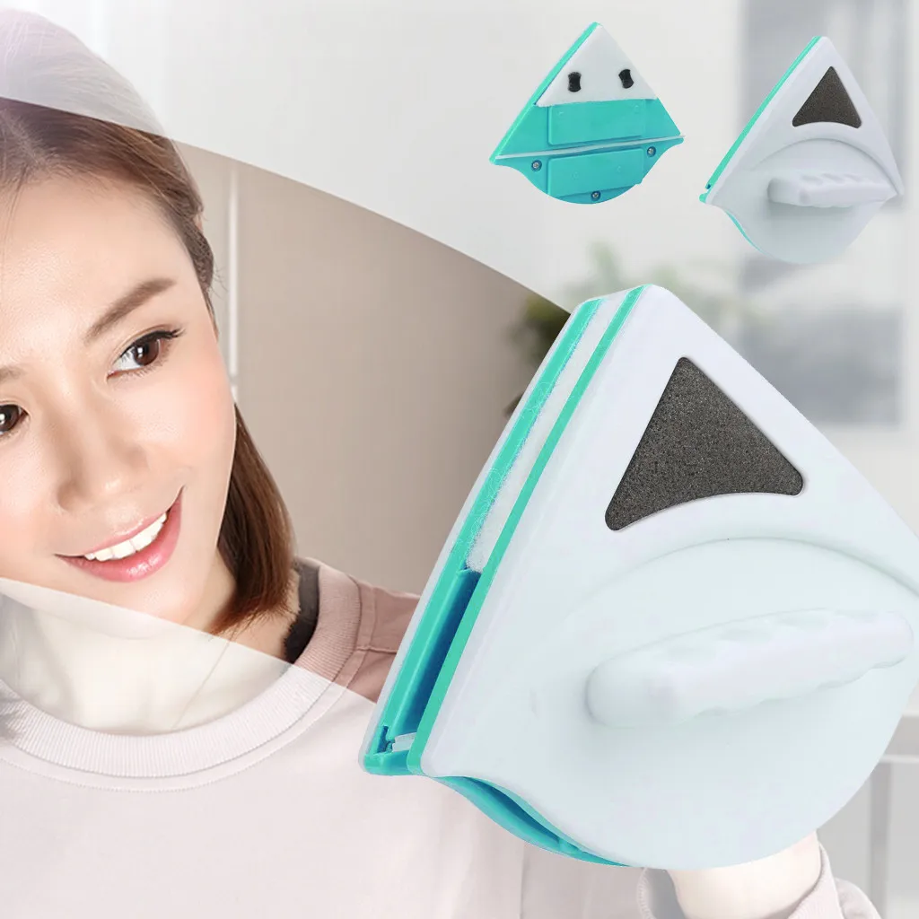 

2019 New Arrival Useful Double Side Magnetic Window Cleaner Useful Glass Surface Wiper Cleaning Brush For Home Supply HotSale