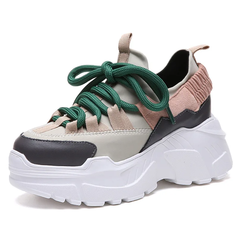 comfortable platform trainers