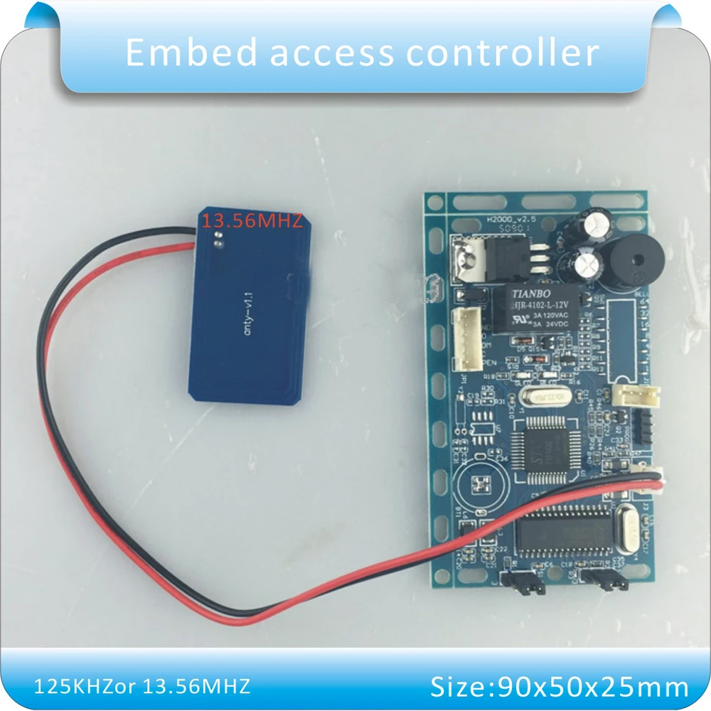 13,56 МГц Частота встроенный RFID доска близость система контроля допуска к двери домофон модуль+ Инфракрасная ручка