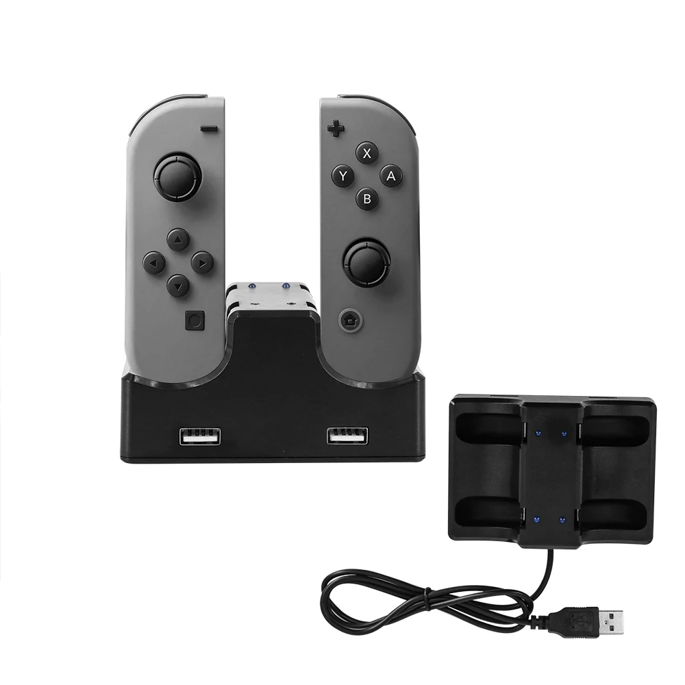 YTTL 4в1 Joy Con LED Indicater зарядная док станция с зарядным устройством для переключателя