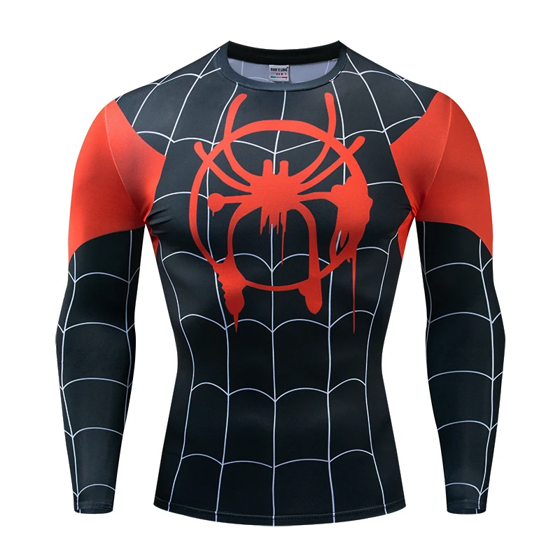 Новые Мстители 4 эндшпиль Квантовая война 3D печатные футболки мужские компрессионные рубашки Косплей Костюм топы для мужчин одежда для фитнеса