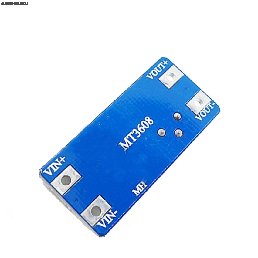 MT3608 DC регулируемый Повышающий Модуль 2А с MICRO USB 2в 24в до 5В 9В 12В 28В|Интегральные