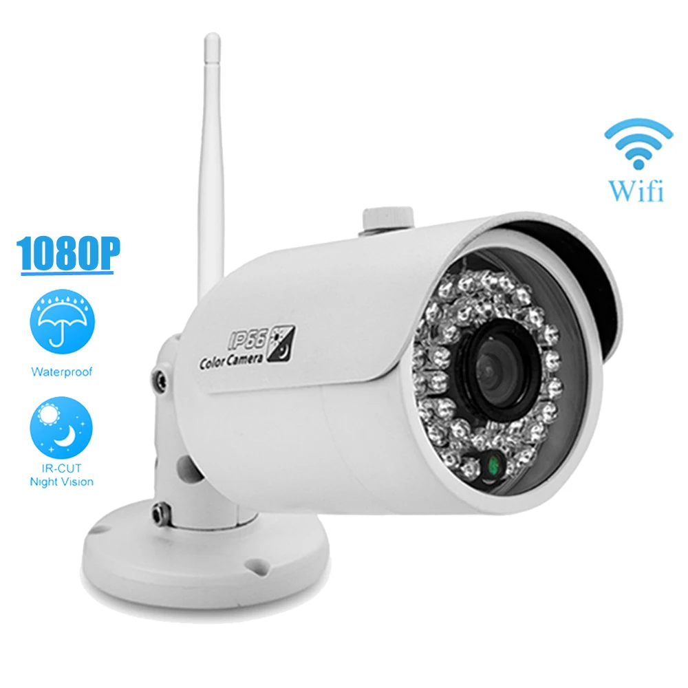 

OwlCat Outdoor/Indoor Full HD 1.0MP Bullet WiFi IP Camera 720P Onvif Wireless Network Security Video CCTV Camara IR Night