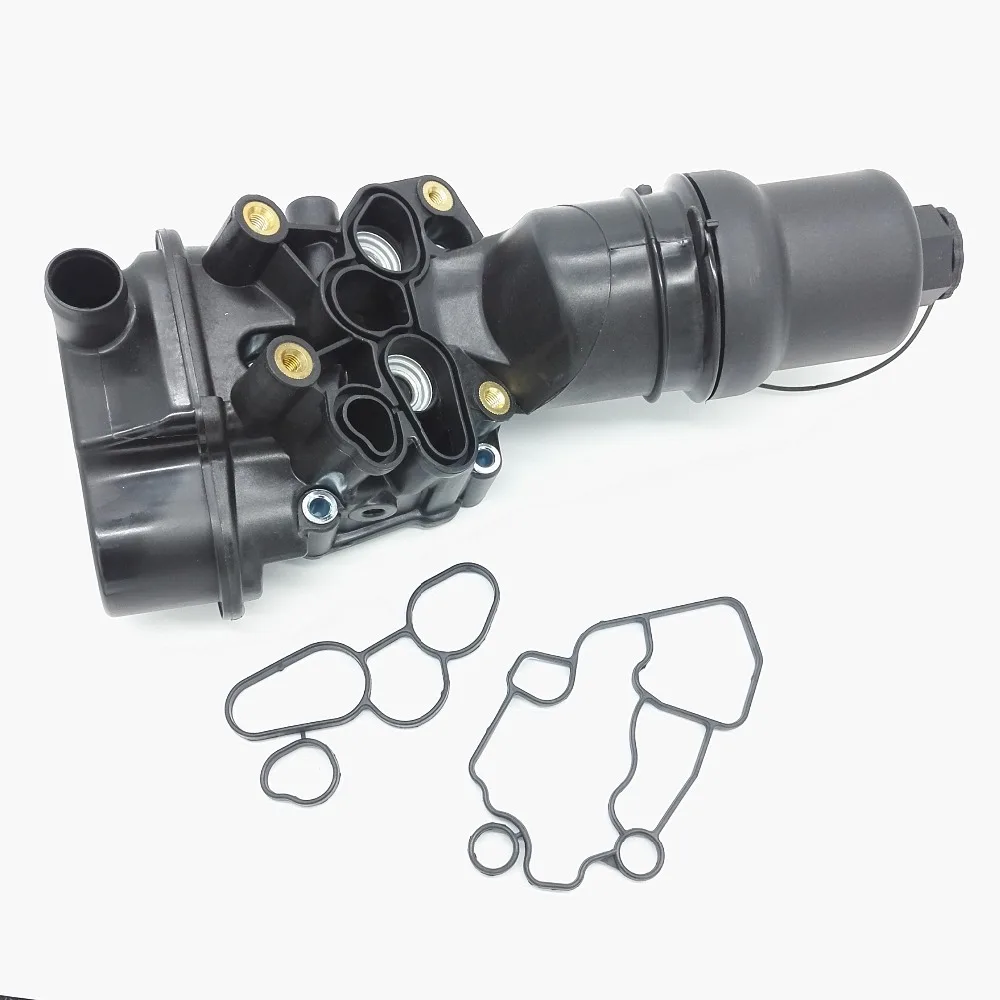 Engine Oil Filter Housing Assembly For A3 A4 TT VW Golf GTI Eos 2.0L
