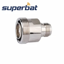 Superbat N-type разъём женский 7/16 DIN Jack женский контактный прямолинейный адаптер разъем