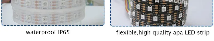 Высокое качество светодиодные полосы света с IP65 apa102 60 светодиодные полосы пикселей