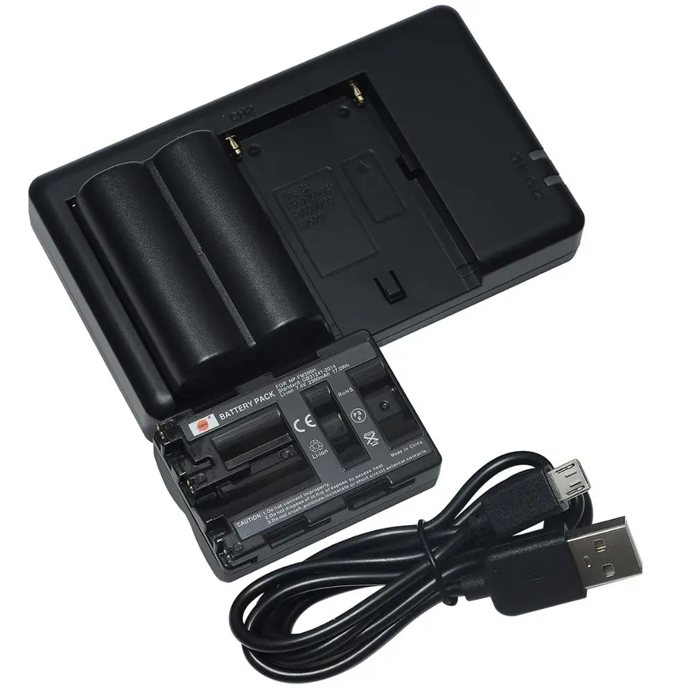 2 * DSTE 2300MmAh NP FM500 FM500H Батарея 1 Зарядное устройство для Sony A580 A850 A900 A100 A57 A700 A700K A700P A700Z