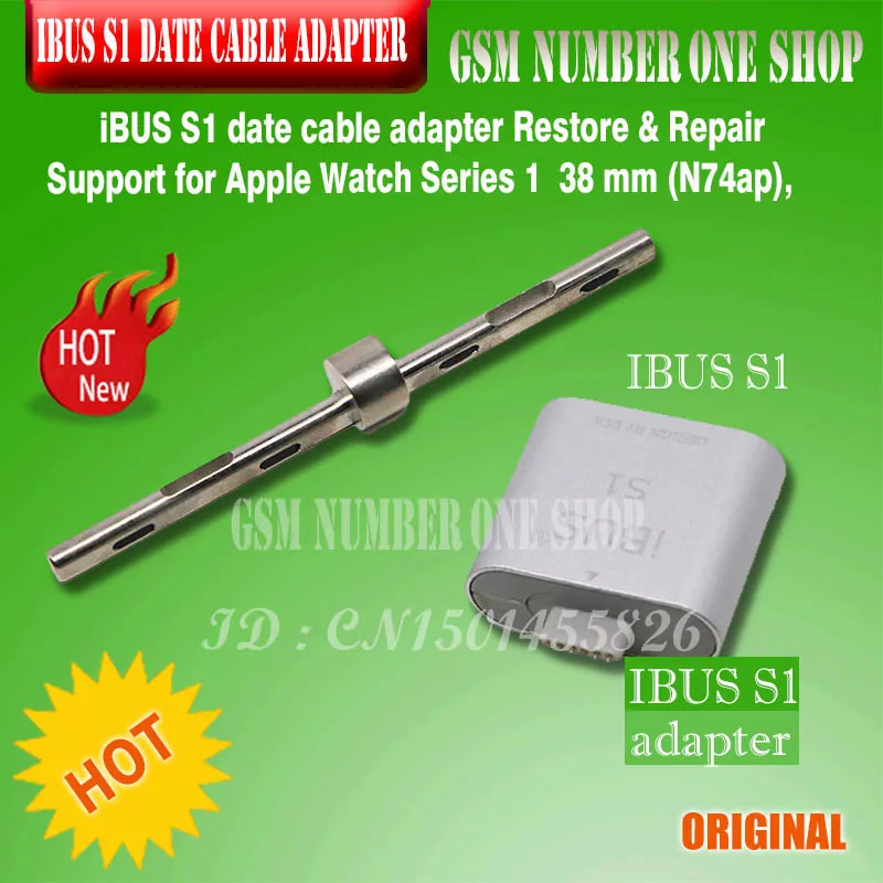 IBUS S1 iBUS S2 Дата кабель адаптер восстановление и ремонт поддержка для Apple Watch серии 1 и 2 38 мм(N74ap), 42 мм(N75ap