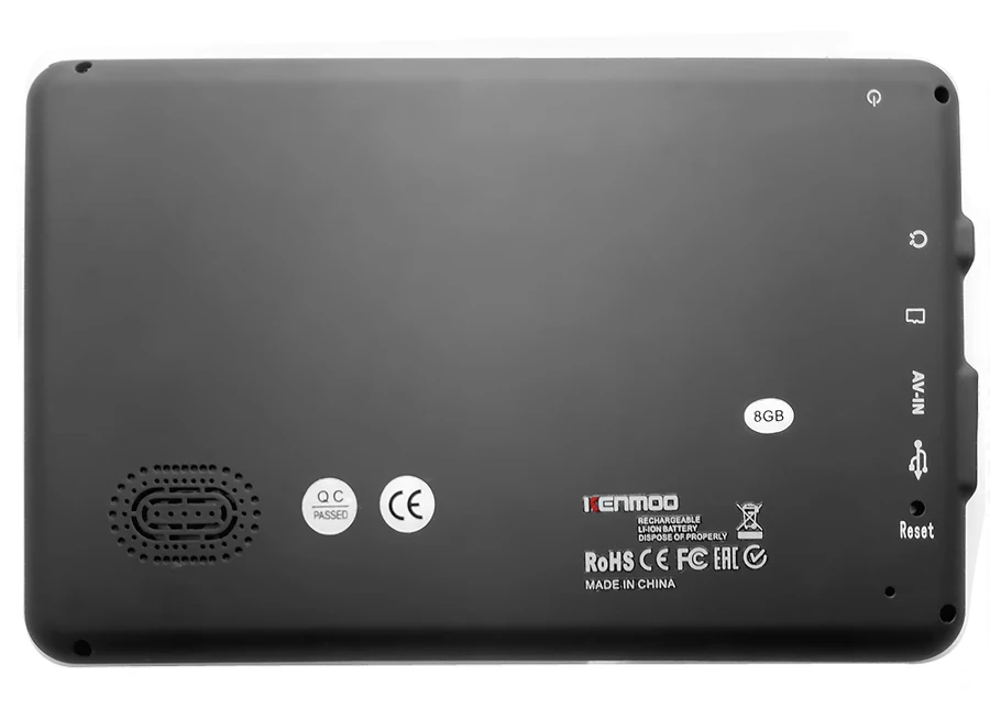 Новый 7-дюймовый gps-навигатор для машины навигации BT/FM/8 GB/DDR3 Bluetooth AVIN 2018 Карты для России/Европа/США/Ca грузовик автомобиль-трейлер