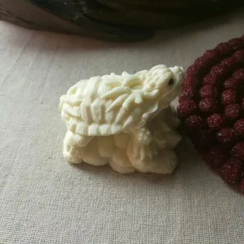 

Ornament the Dragon Tortoise hand to home Ivory seal ornament can be engraved statues sculpture Home wedding decoration dies