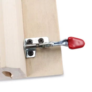 

Horizontal Hand-stitched Wooden Leather Craft Clamp DIY Hand-sewn Belt Wooden Leather Craft Clip LO88