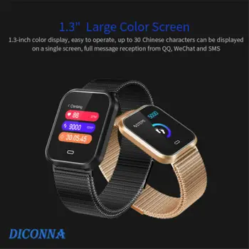 

Smart Band Watch Bracelet Wristband Fitness Tracker Blood Pressure HeartRate Q7S