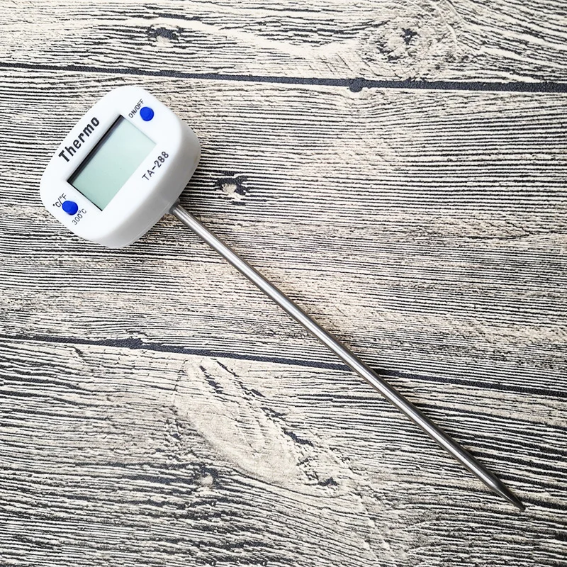 

Rotatable Digital Food Thermometer Milk BBQ Meat Chocolate Oven Water Oil Cooking Kitchen Thermometer Electronic Probe
