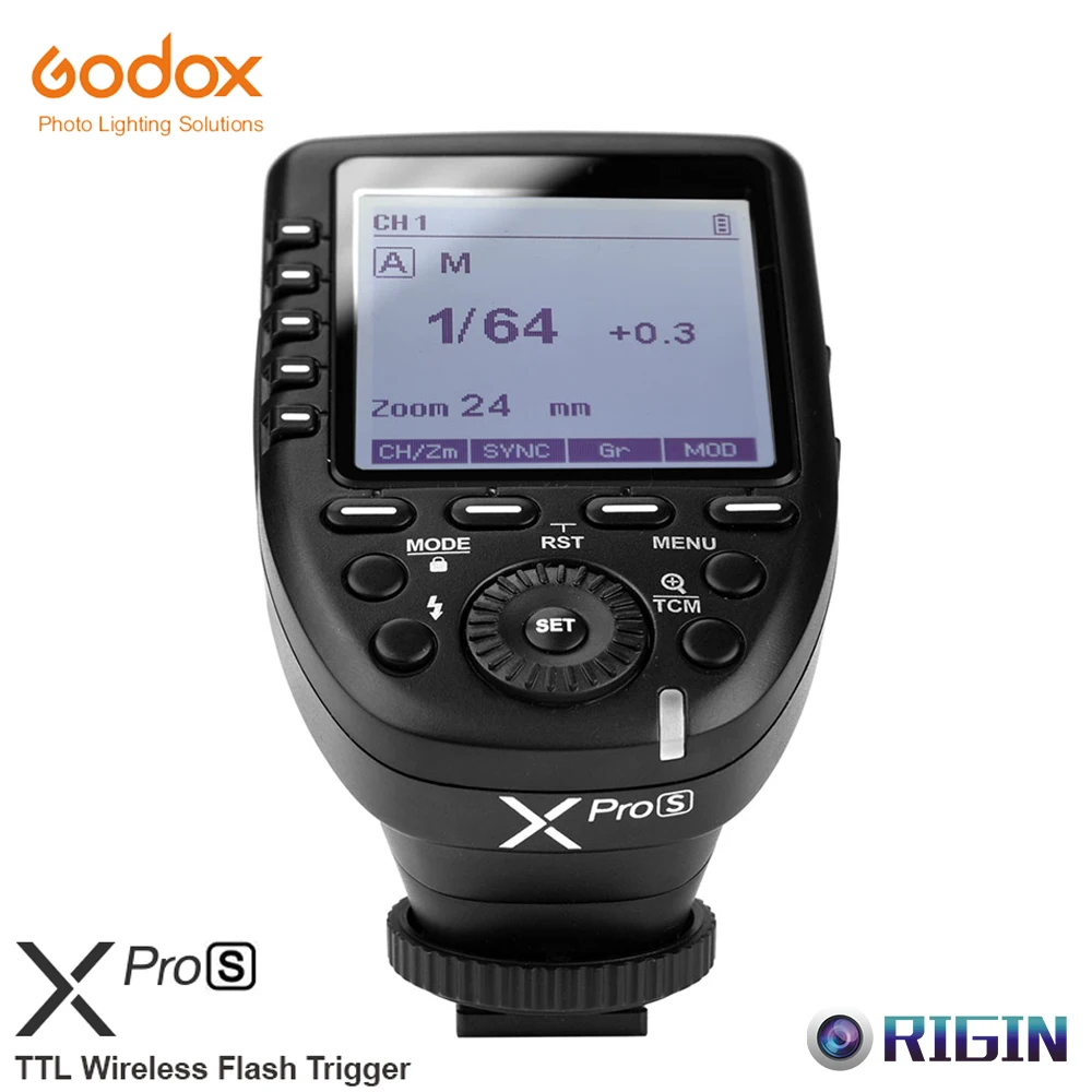 

In the Stock!!! New Arrival Godox TTL II 2.4G Wireless X system High-speed with Big LCD Screen Transmitter Xpro-S For Sony