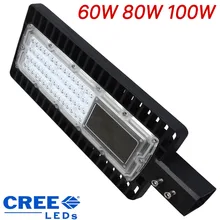 10 шт. 60 Вт 80 Вт 100 Вт Светодиодный уличный фонарь 120-130lm/W Гарантия 3 года