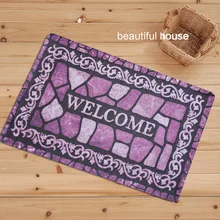 WLIARLEO 3D ковер в виде камней с принтом Противоскользящий дверной коврик коврики для гостиной ванной воды абсорбирующие коврики tappeto 40x60 см