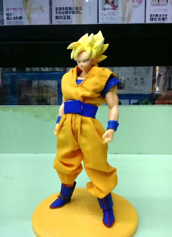 

New Comic Anime Dragon Ball Z Super Saiyan Son Goku Gokou Megahouse Dimension Of Dragonball D.O.D 8" Action Figure