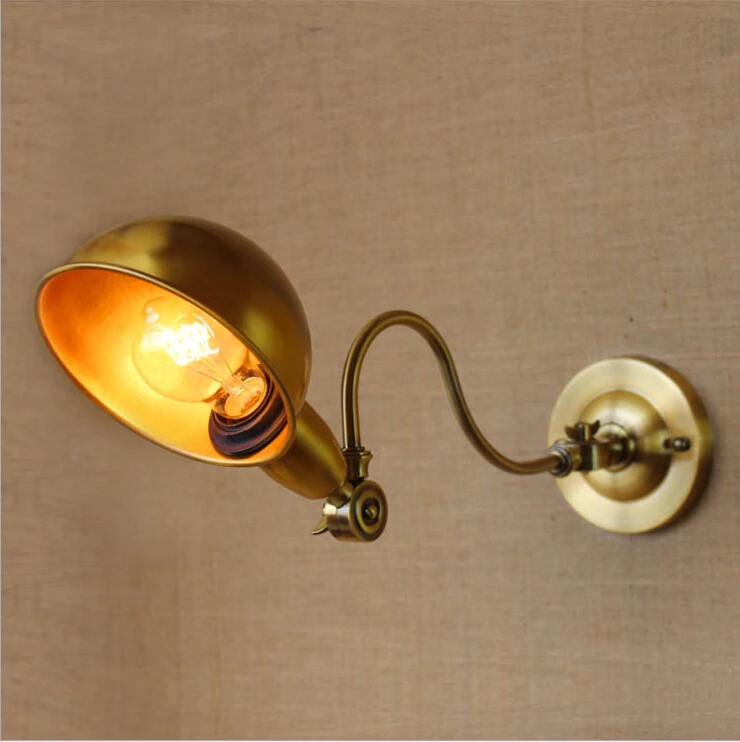 

RH contracted Tan of high-grade individuality bedroom corridor around the study of the head of a bed Decorative wall lamp