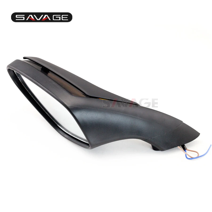 

Left Rear Rearview Mirrors with Turn Signal For MV Agusta F3 800/675 2012-2018 Motorcycle Accessories Rearview Blinker Indicator