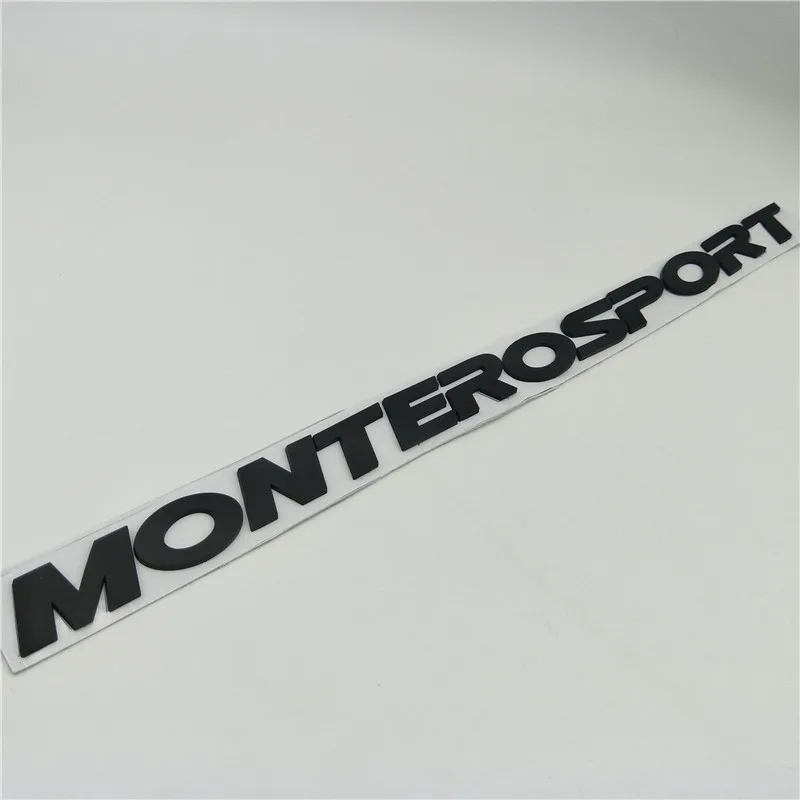 Передний капот Boonet логотип эмблема значок для Mitsubishi Pajero Montero Sport Monterosport Suv - Название цвета: black