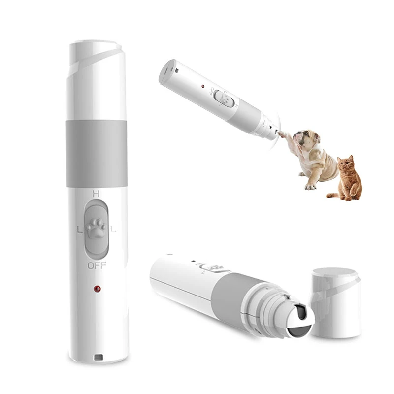 

3 Modes Electric Dog Nail Grinder USB Charge Pet Nail Supplies for Professionals Pets Dog Clippers Grooming Tool Dog Accessories