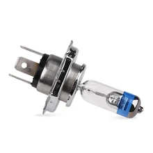 2 шт H4 галогенная автомобильная лампа для фар комплект платины(Pt) хромированная головка H4 HID 4300K 12V 60/55W