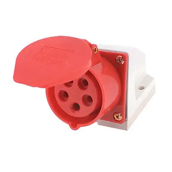 

3P+N+E 5 Poles Plastic Housing Industrial Socket ZZ-115