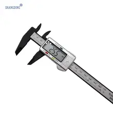 Promo offer Measurement Tool Carton Fiber Composites Caliper Gauge Micrometer VernierCaliper withExtra-Large LCD Screen 6" 0-150mm/0.1mm