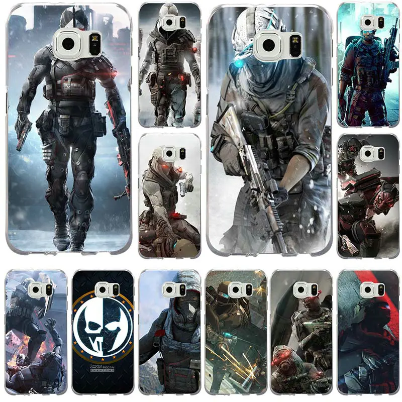Новинка Tom Clancy's Ghost Recon Мягкие TPU чехол для телефона samsung Galaxy Note 2 3 4 5 8 S2 S3 s4 S5 мини S6
