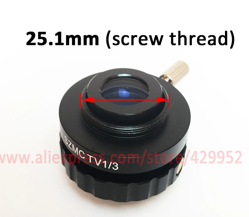 Адаптер для видеокамеры Simul Focal Trinocular 0 5x 3x C Mount адаптер микроскопа HDMI VGA USB|stereo