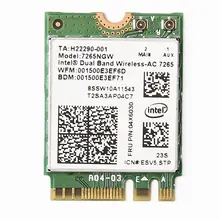 Беспроводной адаптер карта для Intel 7265NGW ac WI-FI BlueTooth 802.11ac 2x2 NGFF, Wi-Fi, BlueTooth, 4,0 FRU: 04X6030 00jt464lenovo ThinkPad IBM