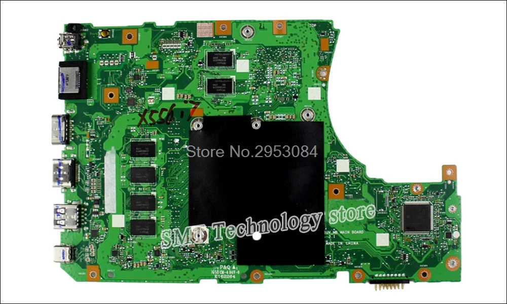 X556UJ اللوحة I7-6500U 4 GB RAM GT920/GT930 DDR3 فتحات ل ASUS X556U F556U A556U K556U اللوحة المحمول X556UJ اللوحة