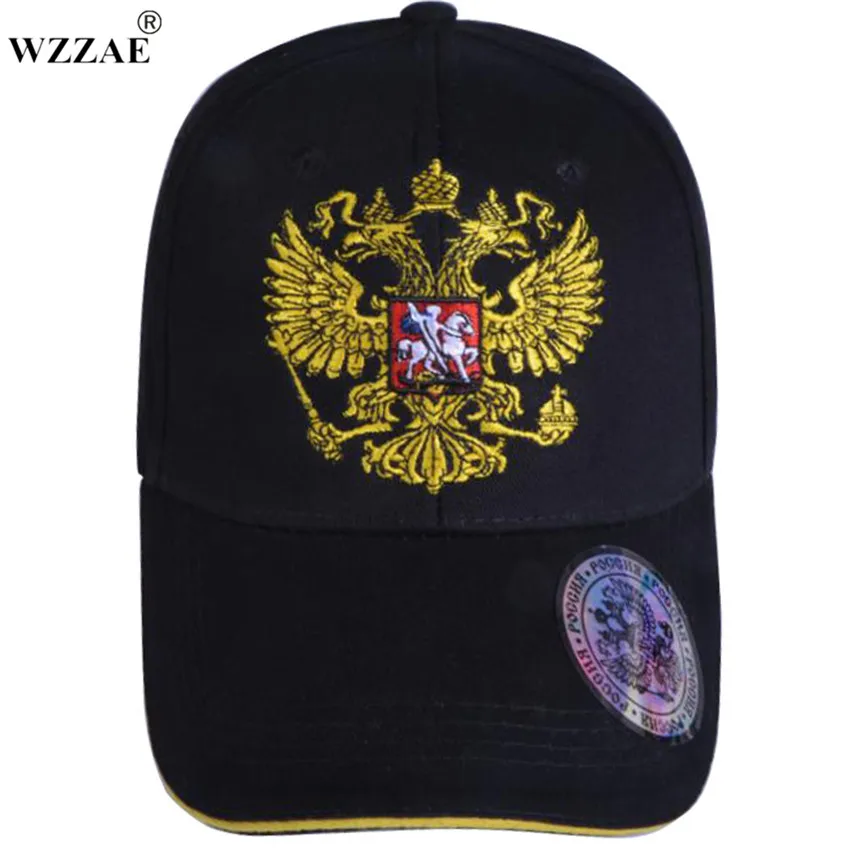 Новинка унисекс хлопок уличная бейсболка герб России вышивка Snapback модные спортивные шапки для мужчин и женщин Кепка Патриот