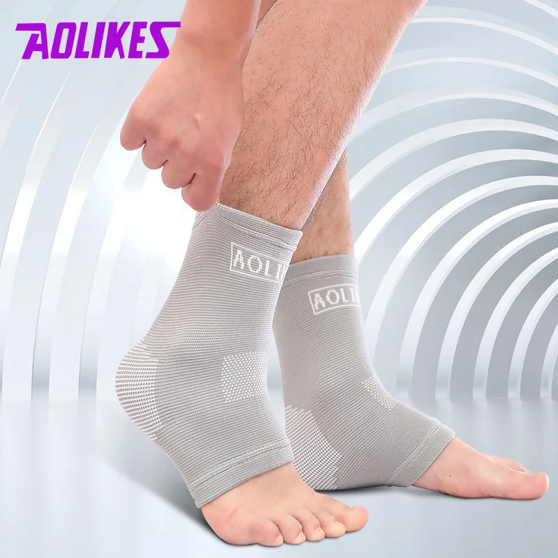 Nylon Super Elastic Ankle Support Basketball Running Fitness Breathable Ankle Protect Mountaineering Brace 1PCS ankle support,ankle straps,fitness ankle straps,ankle support brace,ankle wrist cuffs