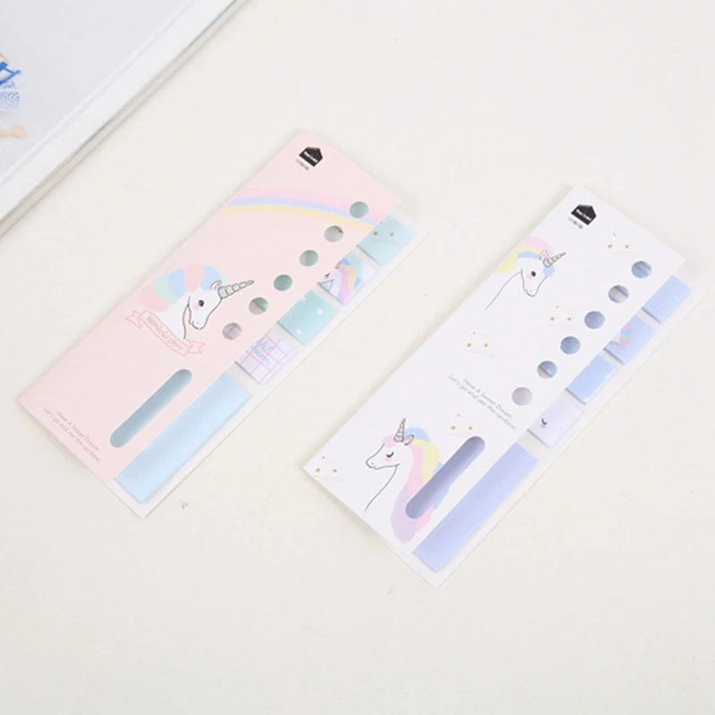 

2019 New Fairy Unicorn 4 1 Sticky Notes Random Delivery - Picture Color