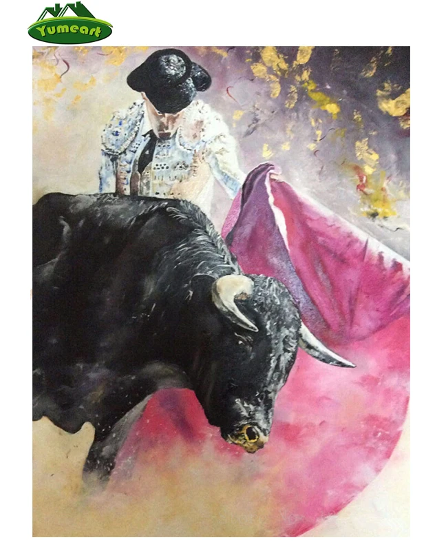 

5D Diy Diamond Painting Full Square 3D Diamond Mosaic Resin Diamond Embroidery Cross Stitch Needlework Home Decoration The Bull