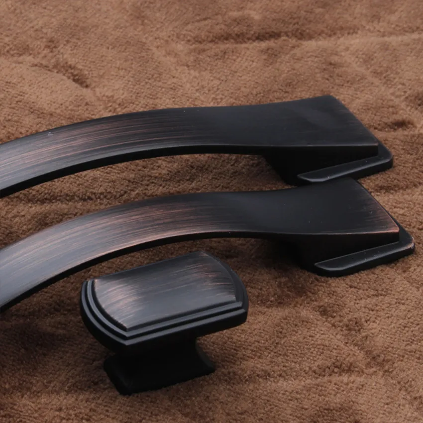 160mm 128mm vintage style dresser kitchen cabinet door handle black antique copper drawer cupboard pull knobs American style ORB 160mm 128mm vintage style dresser kitchen cabinet door handle black antique copper drawer cupboard pull knobs American style ORB