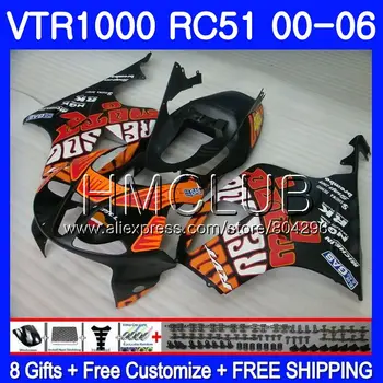 

Fairing For HONDA VTR1000 Matte Repsol 2000 2001 2002 2003 2004 2005 2006 80HM.8 RTV1000 VTR 1000 RC51 SP1 SP2 01 02 03 04 05 06