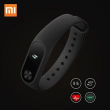 Оригинал xiaomi mi группа 2 смарт браслет браслет с oled экран сенсорный mi группа 2 smartband сердечного ритма фитнес