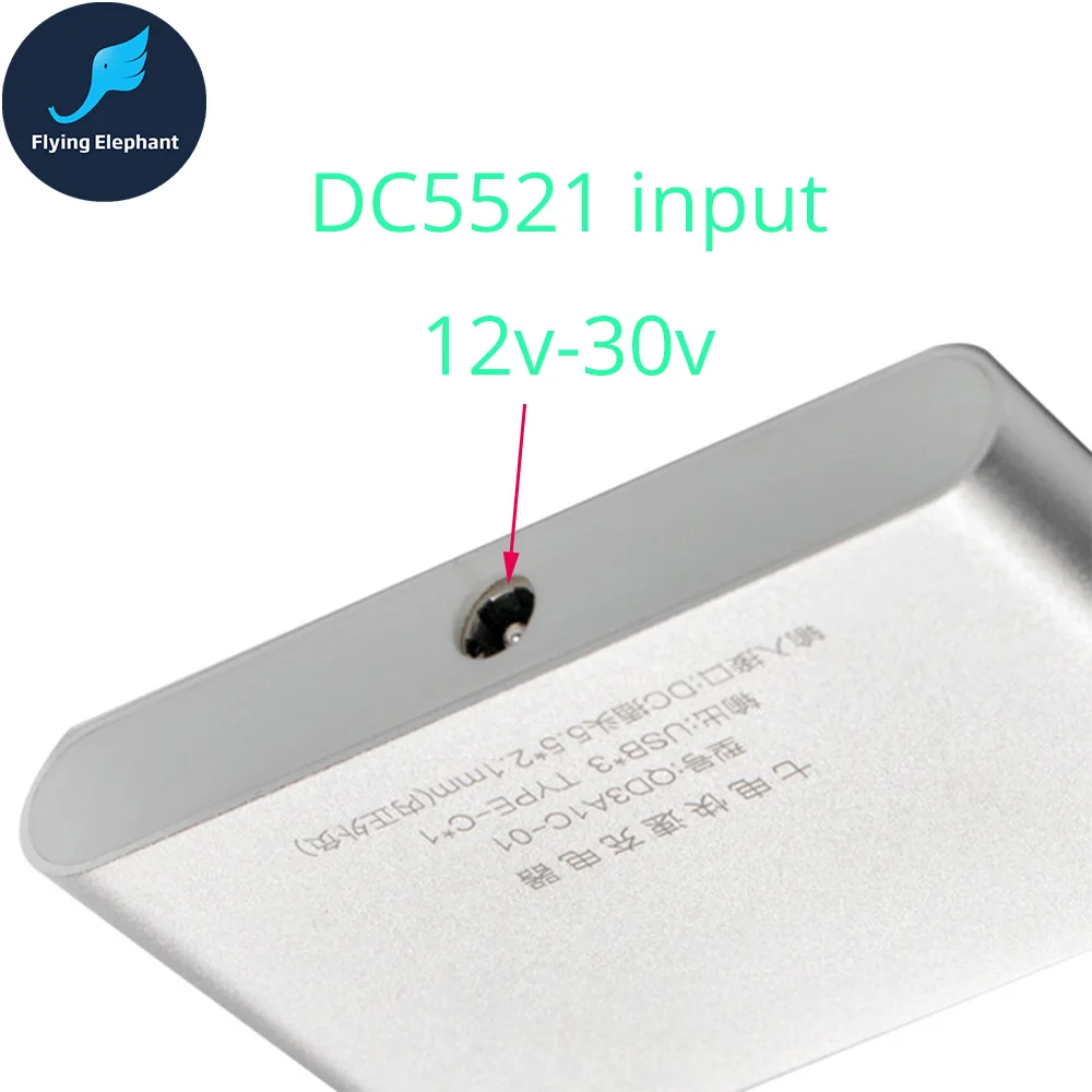 Быстрая зарядка type-C 36W быстрая зарядка PD протокол 30V Apple iPhone ipad huawei samsung просо QC2.03.0 Micro-USB мульти протокол