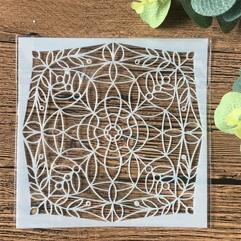 

13cm Geometry Circle DIY Craft Layering Stencils Wall Painting Scrapbooking Stamping Embossing Album Card Template