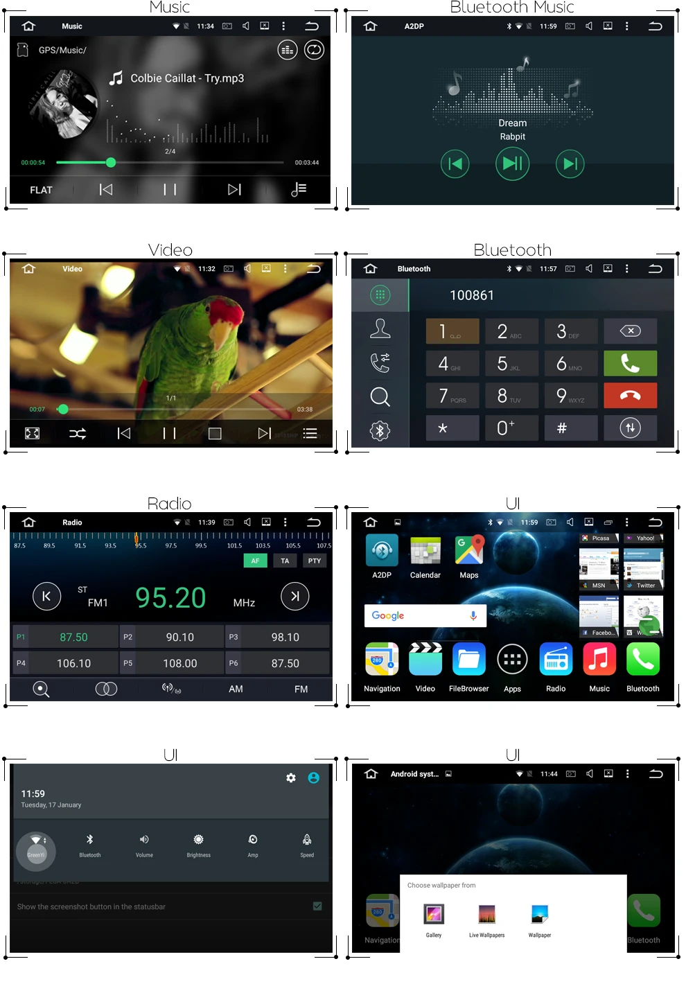 7 inch Android 10.0 car DVD Radio Stereo GPS Navigation audio multimedia For Ford Mondeo Focus S-Max C-Max Galaxy Kuga gps navigation for car