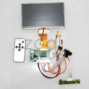 

Free Shipping HDMI/VGA/2AV+Reversing Driver Board+7 inch AT070TN92 LCD+Touch Screen/ 800*480