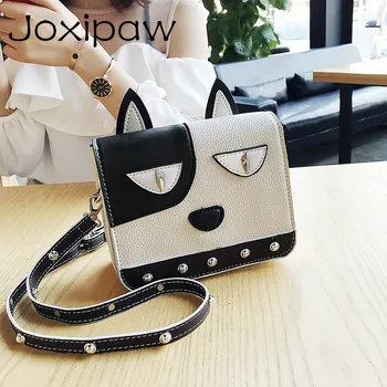 

Cute Dog Woman Messenger Handbags Small Cartoon Animal Style Female Shoulder Flap Bags Luxury Designer Feminina Bag Bolsos Mujer