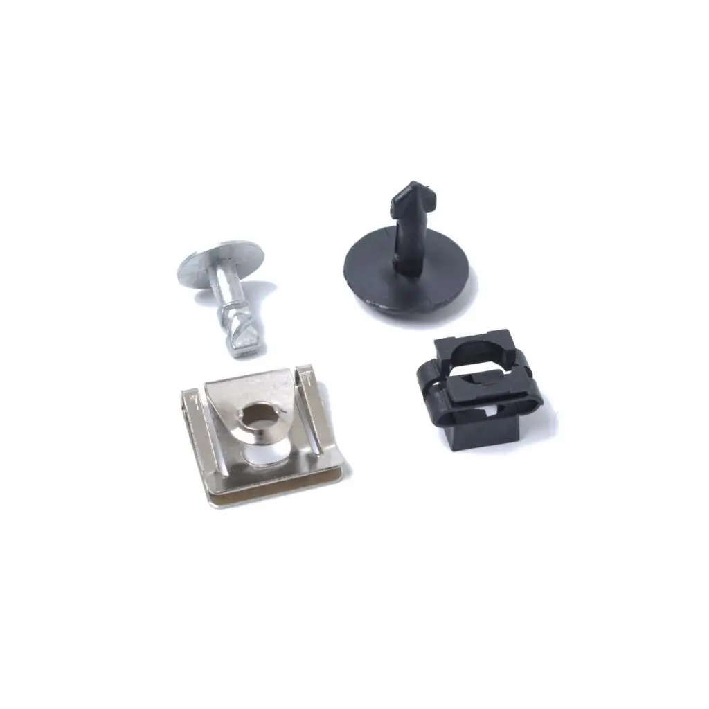 10 Pairs Protection Screws & Spring Nuts Car Engine Fixing Clip Cover For VW Passat B5 Audi A4/A6 Skoda Superb Etc Car Accessory
