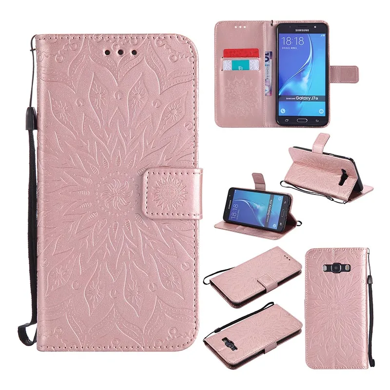 Samsung Galaxy J7 2016 J710 Case Gold