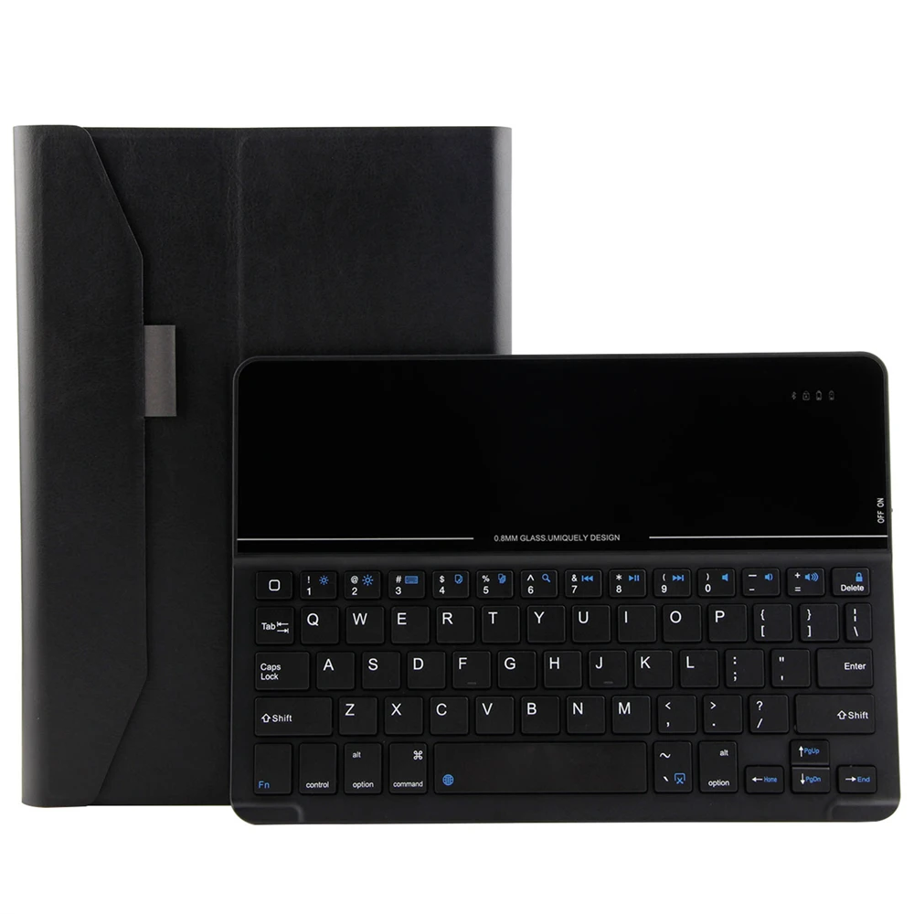 Kemile For ipad 9.7 Ultra Slim Glass Bluetooth 3.0 Keyboard Cover for iPad air 2 9.7 case W Removeable Keyboard Keypad Klavye