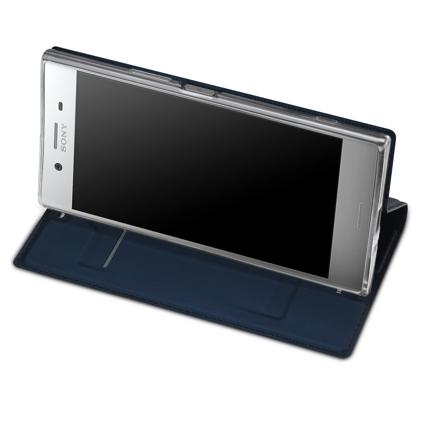 DUX DUCIS флип чехол из искусственной кожи для Sony XZ1 XZ 1 роскошный бумажник Xperia G8341 G8342
