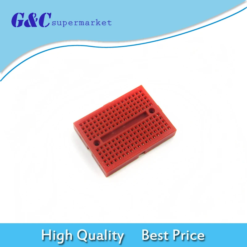 2PCS Solderless PCB BreadBoard 270 Points 23x12 SYB-46 Test kit for arduino uno