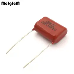 MCIGICM 2,2 мкФ 225 400 V 10 шт CBB конденсатор из полипропиленовой пленки шаг 22 мм 2,2 мкФ 225 400 V